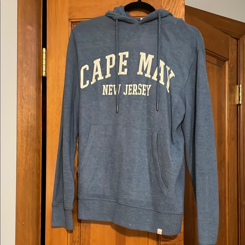 Blue Cape May New Jersey Hoodie